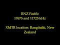 RNZ Pacific uses new frequency on 16m shortwave band. Shortwave radio. Airspy HF+ Discovery SDR