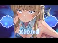 「Nightcore」→She Doesn't Mind (Lyrics)