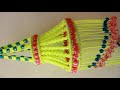 Macrame New Simple & Beautiful Design Jhumar / Chandelier Tutorial !! Full Part