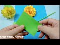 How to Make a Yellow Paper Flower