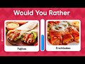 Pick One Kick One Fast Food Edition | Food Quiz 🍟🌮