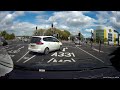 Vauxhall driver cuts me up then runs a red light