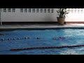 My first swimming competition