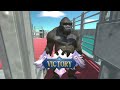 Evolved Godzilla 2024 x Kong vs Team Godzilla Burning - Animal Revolt Battle Simulator