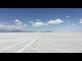 Bonneville Salt Flats Speed Run