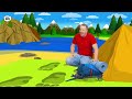 Camping with Bigfoot Story for Kids from Steve and Maggie | Wow English TV