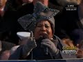 Aretha Franklin sings at President Barack Obama's 2009 Inauguration (C-SPAN)