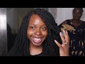 Faux Micro Locs Micro Twists Hairstyle with Kinky Extensions