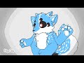 | The Blue Mushroom Spider Fox Transfur |