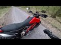 Ich fahre eine DUCATI HYPERMOTARD für A2