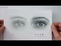 How to draw a realistic eye and Why Values are Important