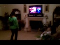 Sister n law dancing to dance central