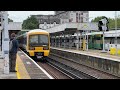 Trains at Beckenham Junction: 35028 'Clan Line' on the British Pullman!