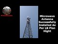 Huawei Microwave Antenna 0.6M Installation Overview  || PK Telecommunications