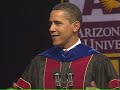 Barack Obama graduation speech: Arizona State University (ASU)