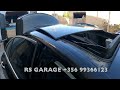 Mercedes Benz w205 panoramic sun roof railing replacement