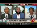 Raiders CLEAN the HOUSE and Stephen A. SLAMS Swagu’s take on the Chiefs 🫢🍿 | First Take