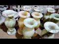 How Craftsmen make Beautiful marble Flowers Vases (Pot) || See how these people earn money hard work