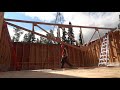 Lifting a Roof Truss Time-lapse (8x)