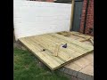 Hot tub en-closure and base build