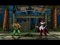 The King of Fighters (MUGEN) | Xavier Kim vs Zombie Iori Yagami