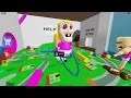 Playing as EVERYONE in POLICE GIRL PRISON RUN (NEW OBBY) All Jumpscares Full Game ROBLOX