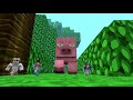 Minecraft song and Animation Castle Raid 1 - 8 Complete series /
