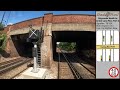 Train Drivers Eye View Cab Ride. East Croydon - Acton Lane Reception PART 2