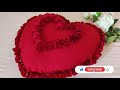 Valentine's day gift ideas|Inexpensive gift ideas|Heart shape pillow without sewing machine