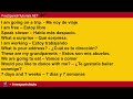 100 Phrases in Spanish Tutorial, English to Castilian Spanish Essential Phrases and Vocabulary