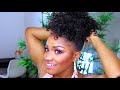 EASY Curly FroHawk Tutorial in 5 min! #NaturalHair Hacks (VERY DETAILED)