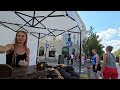 🇱🇹 Vilnius.Summer walk around the city. Strawberry Festival. Gediminas Avenue. Lithuania/Litouwen