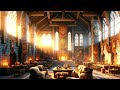 Golden Hall of Rohan | Ambience for Study, Sleep, and Relaxation