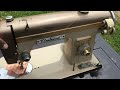 PART 1 Vintage Fleetwood Sewing Machine NEW MACHINE ALERT - TJ Sews