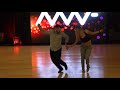 Ben Morris & Nicole Clonch - Midwest Westie Fest 2019 Pro Show - Improv West Coast Swing Dance