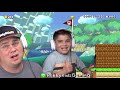 MARIO MAKER Wii Obstacle Course Challenge Part 1 on HobbyKidsGaming