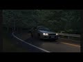 AE86 chasing down an R34 GTR on akinas downhill