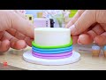 1000+ Delicious Rainbow KITTKAT Cake 🌈Mini Rainbow Cake Decorating Ideas 🍰Chocolate Cakes Recipes