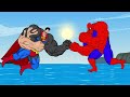Rescue team Baby Hulk, Baby Spider Man and return for Hulk From Mutant Bat Man - FUNNY [2024]