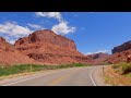 Utah Scenic Byway 128 Moab | Upper Colorado River Scenic Byway North 4K | Most Beautiful Roads