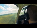 Flying Around The Clouds In A Piper PA28