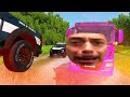 Flatbed Truck Transport Supercar with Monser Bus - Supercar Fails & High-Speed Car Crashes - BeamNG