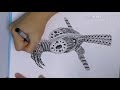 【Speed Drawing】Doodle Hornbill