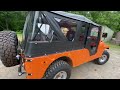 Vintage Jeep ride in New Hampshire 2022 walk through