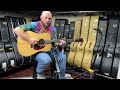 Huss & Dalton TD-M Custom Dreadnought Acoustic Guitar Demo