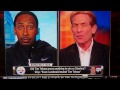 Stephen A. Smith reacts to Tebow`s first Playoff win