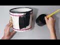 How to reuse plastic pots | Decorating with DIY pots