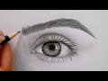 How to draw eye?||Easy Way to draw a realistic eye for Beginners Step by Step