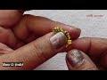 Multicolor beaded bead earrings/How to make beaded earring/Beaded Flower ball Tutorial diy