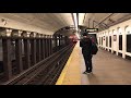 MTA New York City Subway A & C Train Action w/ R42 Retirement Train (2/12/20)
